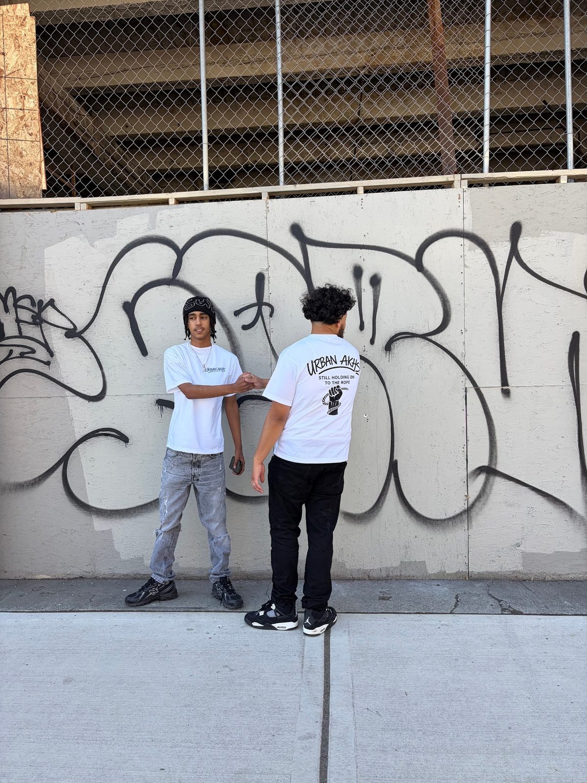 Urban Akhs - still holding on to the rope
